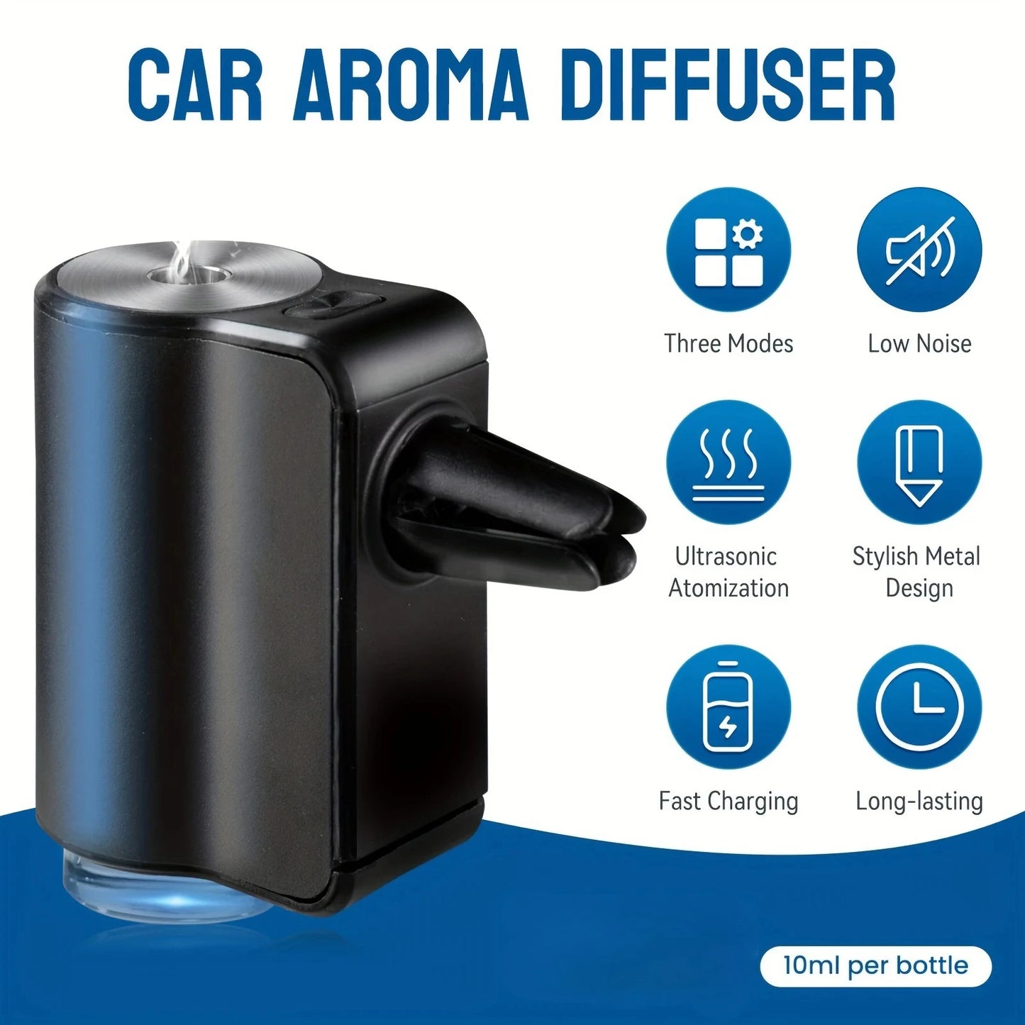 Car Air Freshener Electric Auto Aroma Diffuser