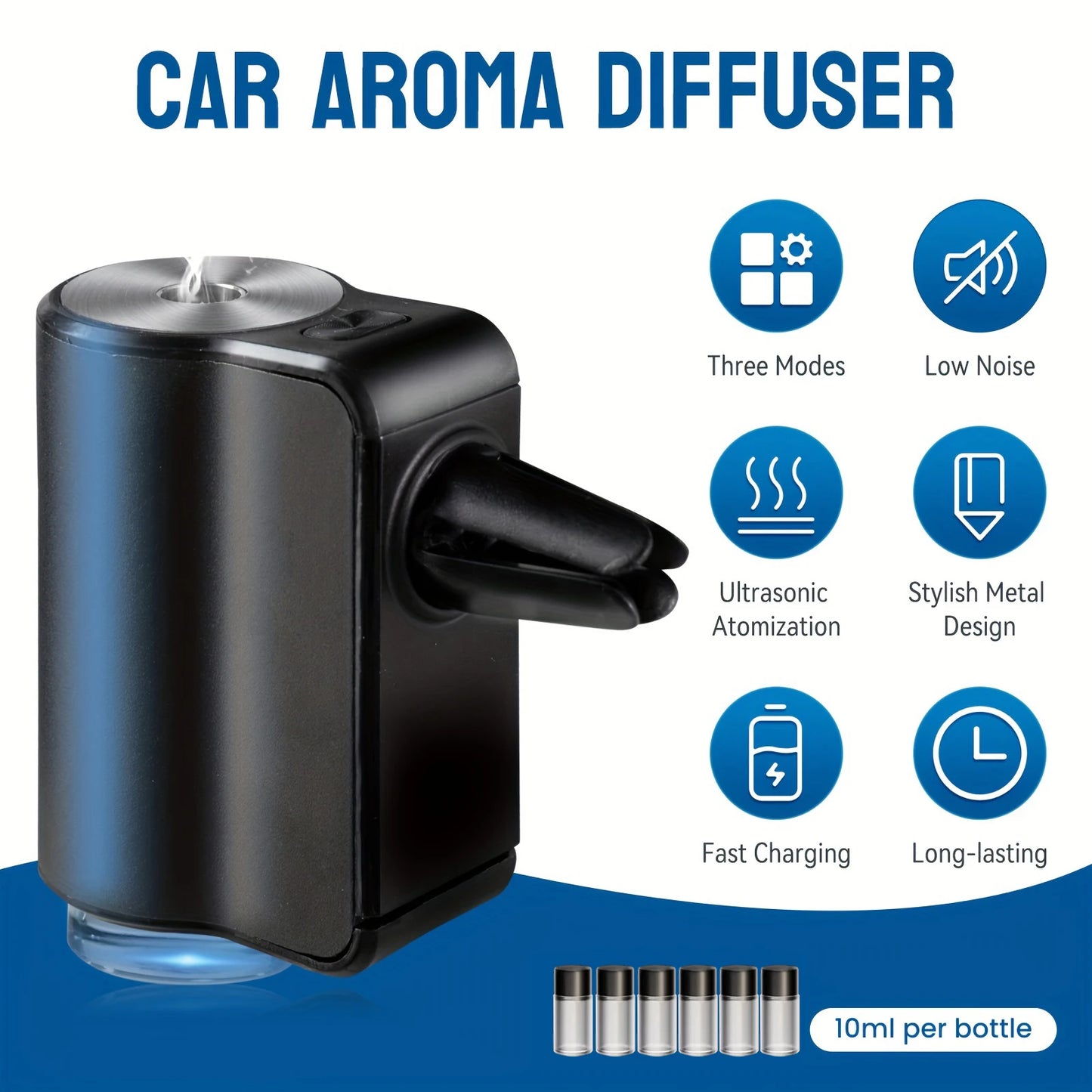 Car Air Freshener Electric Auto Aroma Diffuser